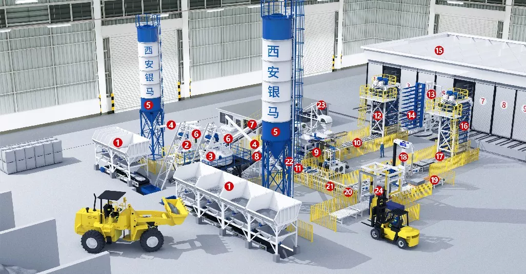 QFT15-18 Brick Making Machine